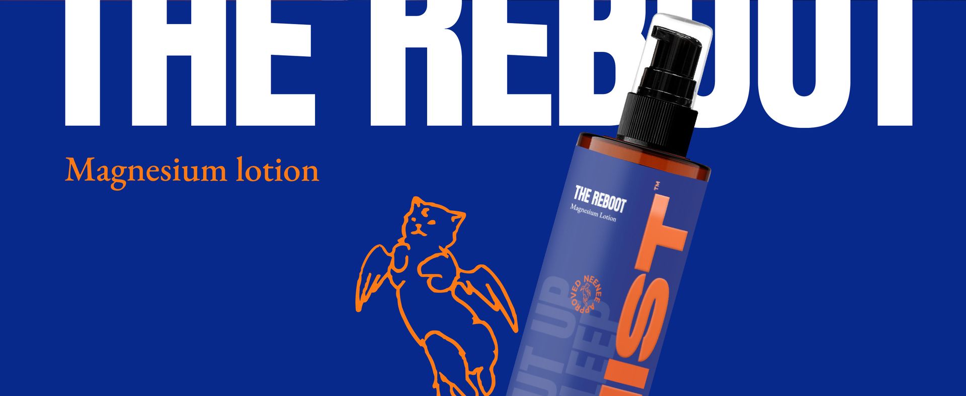 The Reboot 17% Magnesium Body Lotion 200ml | Deep Sleep (200)
