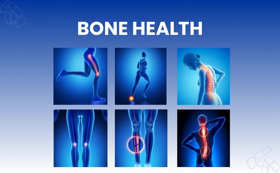 YTM Bone health Calcium & Vit-D Supplement helps in joint health Tablets-60 tablets (pack of 1)