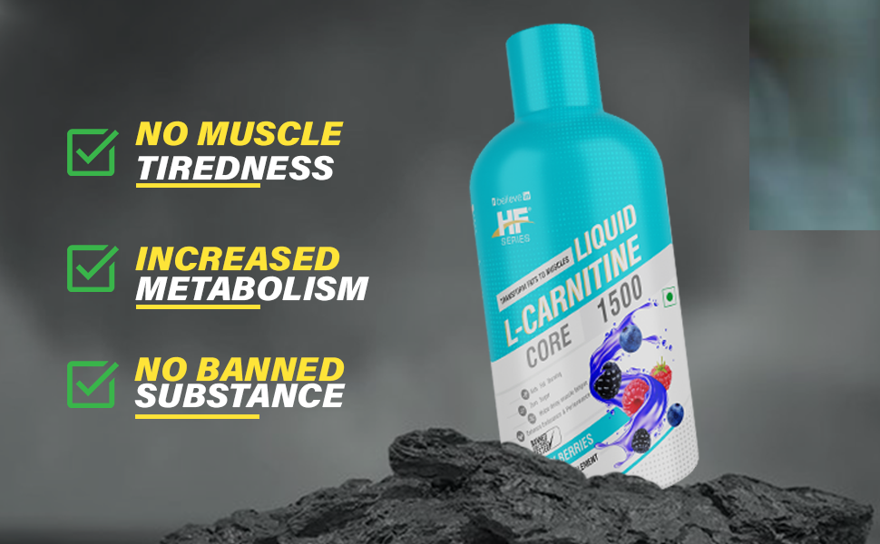 HF Series Liquid L Carnitine 3000 mg,Burns Fat for Energy -Weight Loss Drinks (450 ml-Fruit Punch)| Energy 4.50 Kcal| Carbohydrate 2.24G |Sodium 5.99Mg | L Carnitine 1.50G| Increase Body Metabolism|