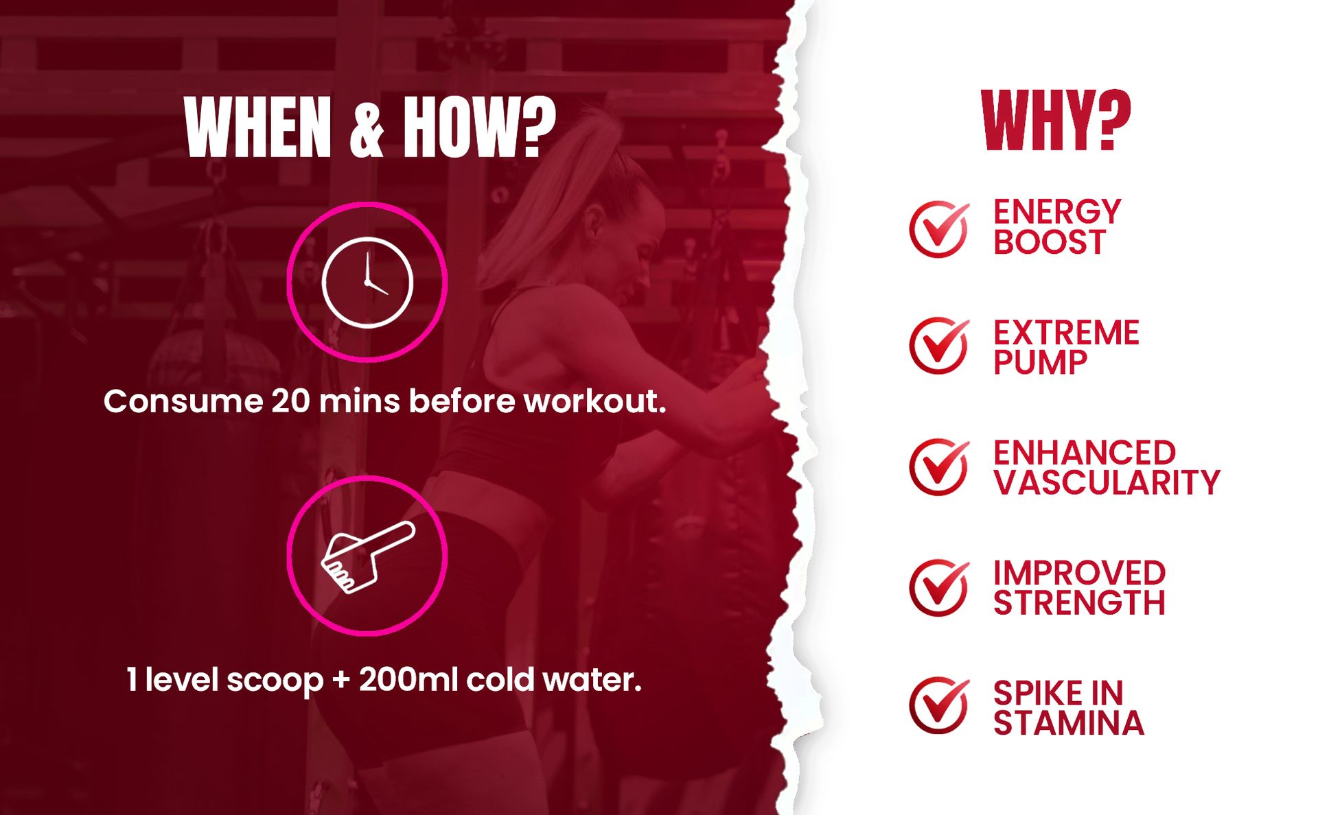 ProSupps Hyde Nightmare Dragon Fruit Pre Workout Powder, 30 Servings