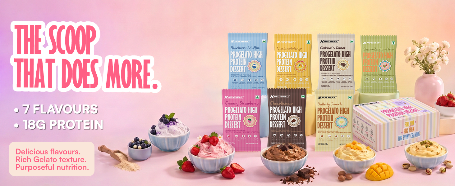 No Cheat ProGelato Protein Dessert Premix | Guilt-Free Indulgence