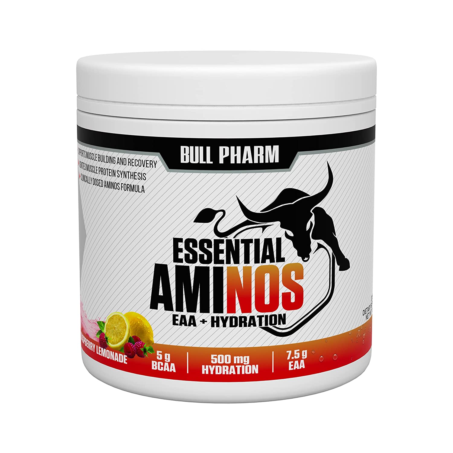ESSENTIAL AMINOS | HYDRATION | Vegan BCAA,L-Leucine,L-Iso Leucine,L-Valine,Coconut Water Powder | Lean Muscle Building I Recovery I FSSAI Approved (Raspberry Lemonade)