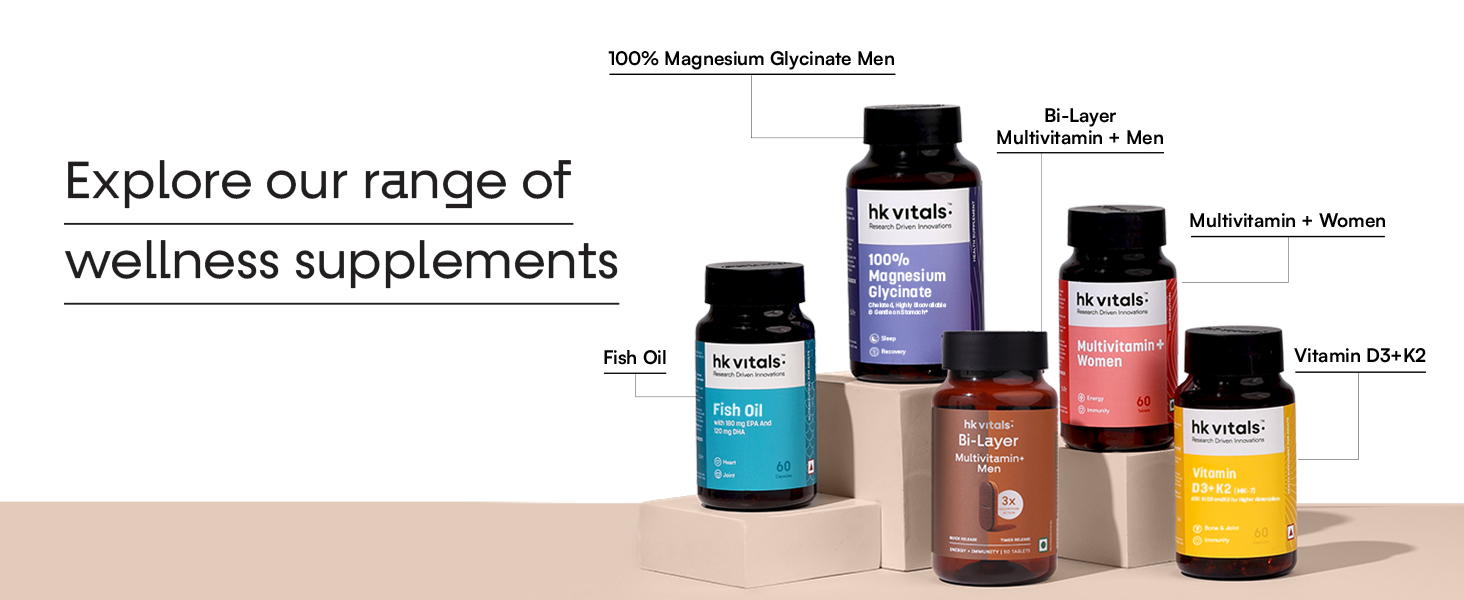 hk vitals Bi-Layer Multivitamin Plus Men, 50 Tablets