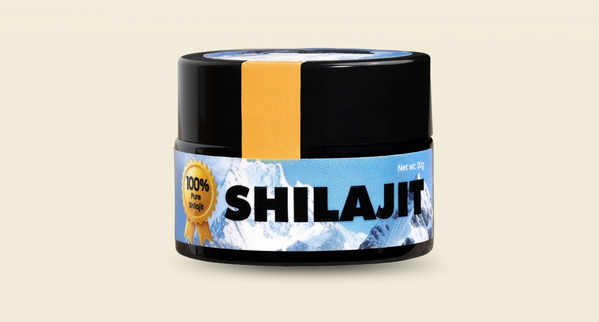 Yeti Life Original Shilajit Resin 20g | Pure Himalayan Shilajit for Men & Women | 75% Fulvic Acid & 84+ Trace Minerals | Boosts Energy, Stamina & Muscle Growth | Lab-Tested Ayurvedic Supplement
