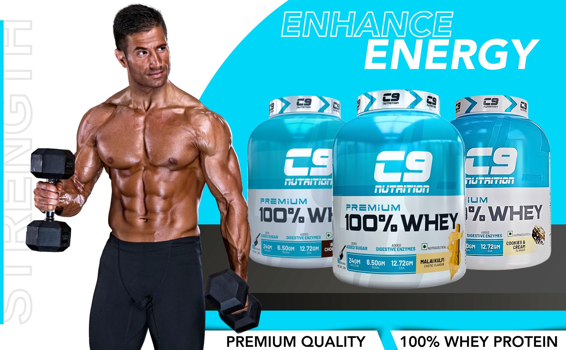 C9 NUTRITION 100% Whey Protein 1kg, 30 Serving | 24gm Protein | 6.50gm BCAA | 12.72 gm EAA | 0 Sugar | Gluten Free | ISO9001 Certified | GMP Certified | Lab Tested (1 KG, Belgium Chocolate)