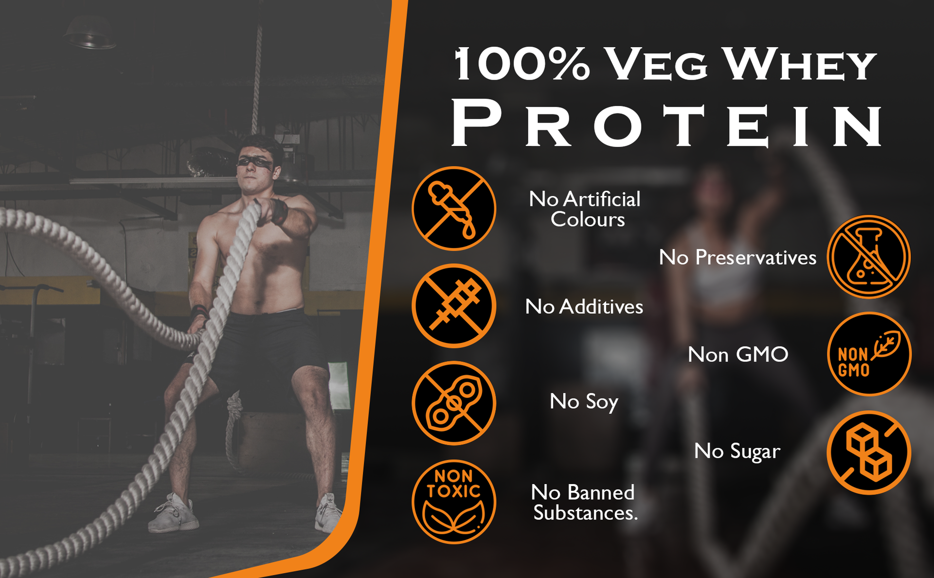 NAKPRO NUTRITION Perform Whey Protein Concentrate | 1kg Unflavoured- Jar| 26g protein, Trustified Certified