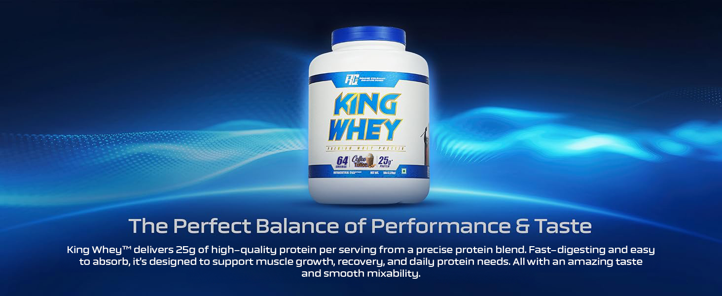Ronnie Coleman Signature Series King Whey Protein, 2.27kg (5lbs)