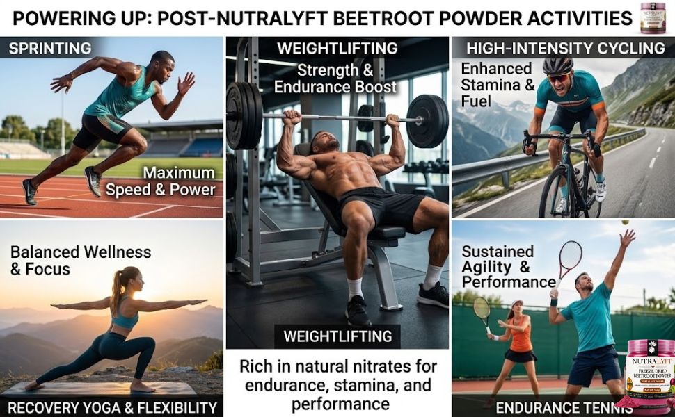 NutraLyft Freeze Dried Beetroot Powder, 1-Pack 150gm