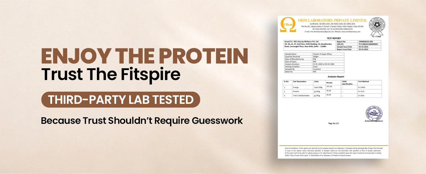 Fitspire Fit Super Pro Whey Protein, Double Rich Chocolate, 4 lbs (2 x 2 lbs) - Whey Isolate and Concentrate, 36g Protein per 100 g, Enzymes Probiotics for Digestion, Muscle Growth, Recovery, No Added Sugar
