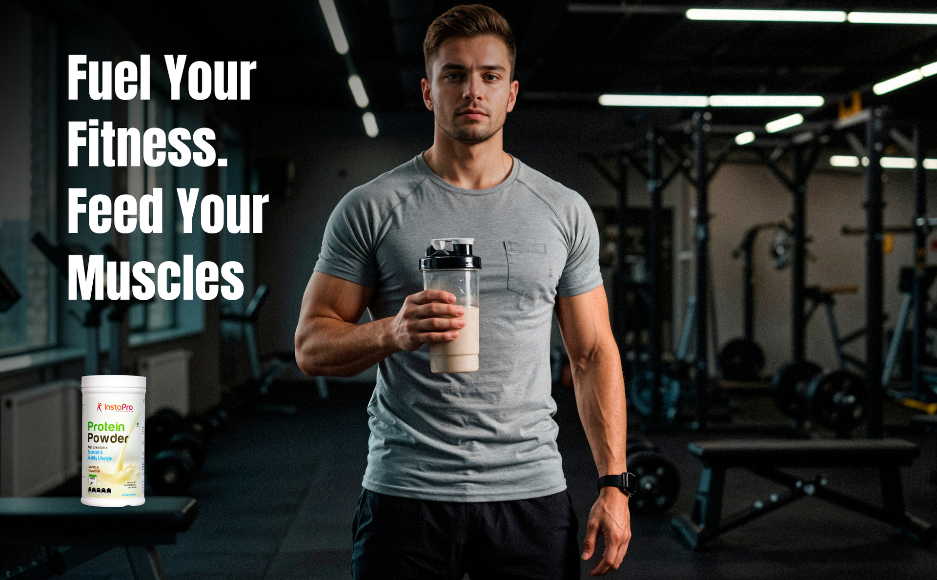 Chocolate Protein Powder (200g) | 25g Protein with BCAAs | 100% Non-Whey for Muscle Gain & Recovery | Zero Sugar, Gluten-Free, Non-GMO