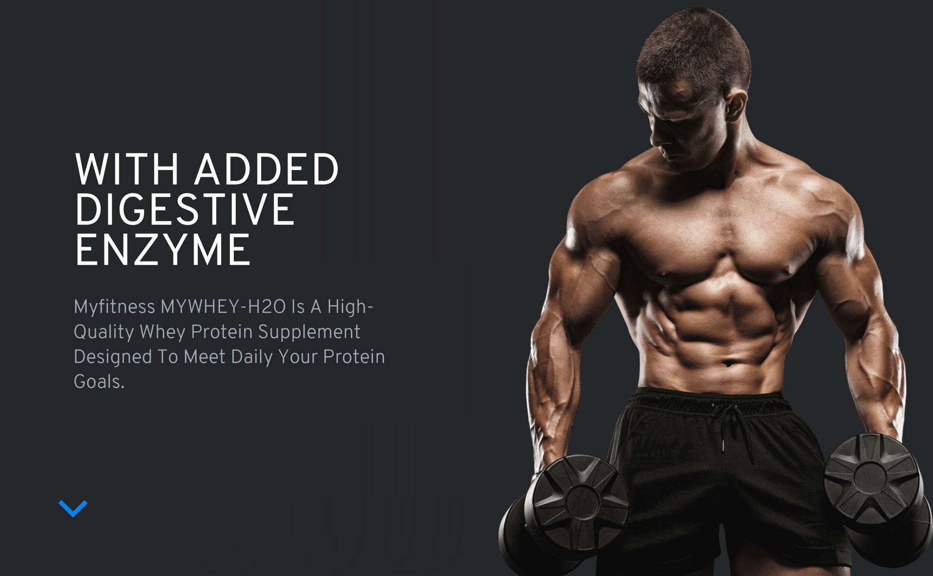 Myfitness Protein Powder 525g | Mywhey H2O | 26g Protein Per Serving | Concentrate & Isolate Blend | Added Digestive Enzymes | Whey Protein Powder (525g (Pack Of 1), Chocolate Brownie)