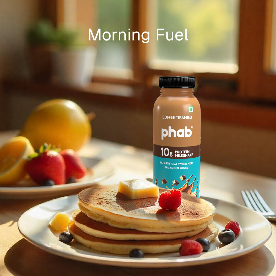 Phab Coffee Tiramisu 10g Protein Milkshake | Under 95 Calories | No added sugar | Gut-friendly | No Preservatives | (12 x 200ml)
