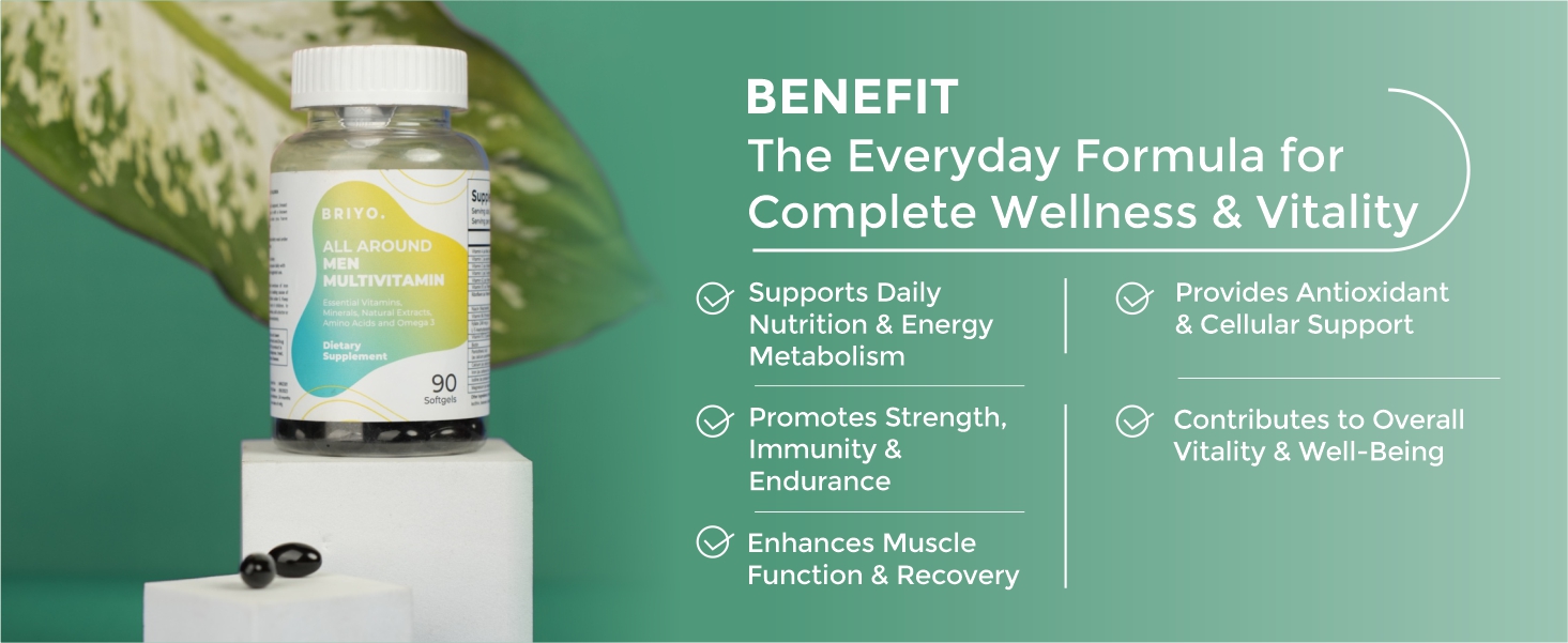 Briyo Men's Multivitamin All Around
