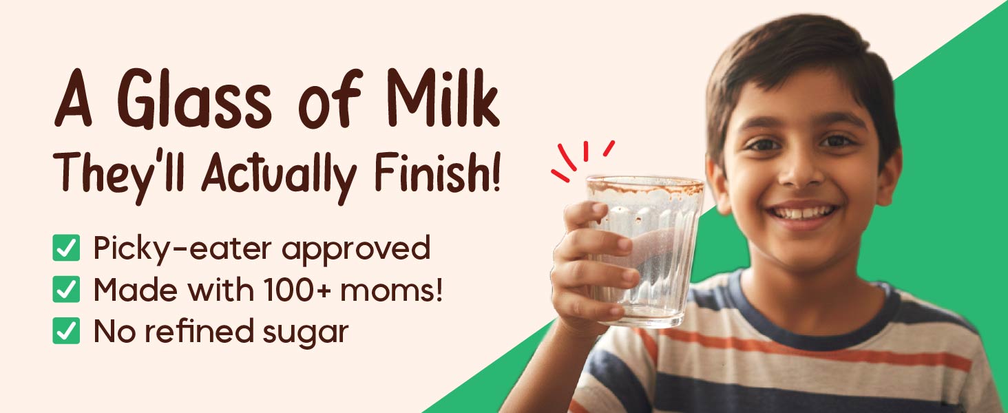 Tiggle Junior Kids Protein Powder Trial Pack, Everyday Chocolate Milk Mix