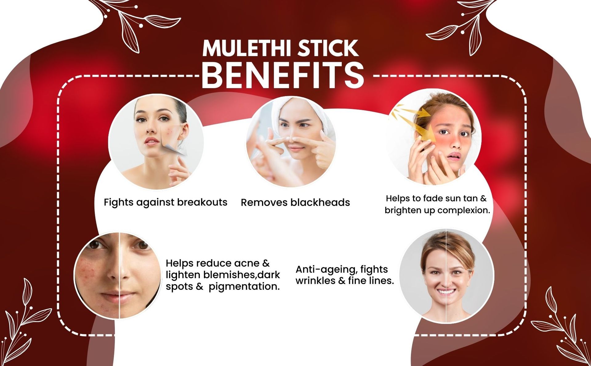 BIRJU MAHAVIR Mulethi Yastimadhu Licorica Sticks (100 gm)