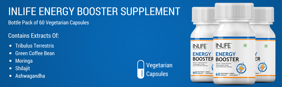 INLIFE L-Arginine Supplement 1000mg, Nitric Oxide Precursor, 60 Veg Caps