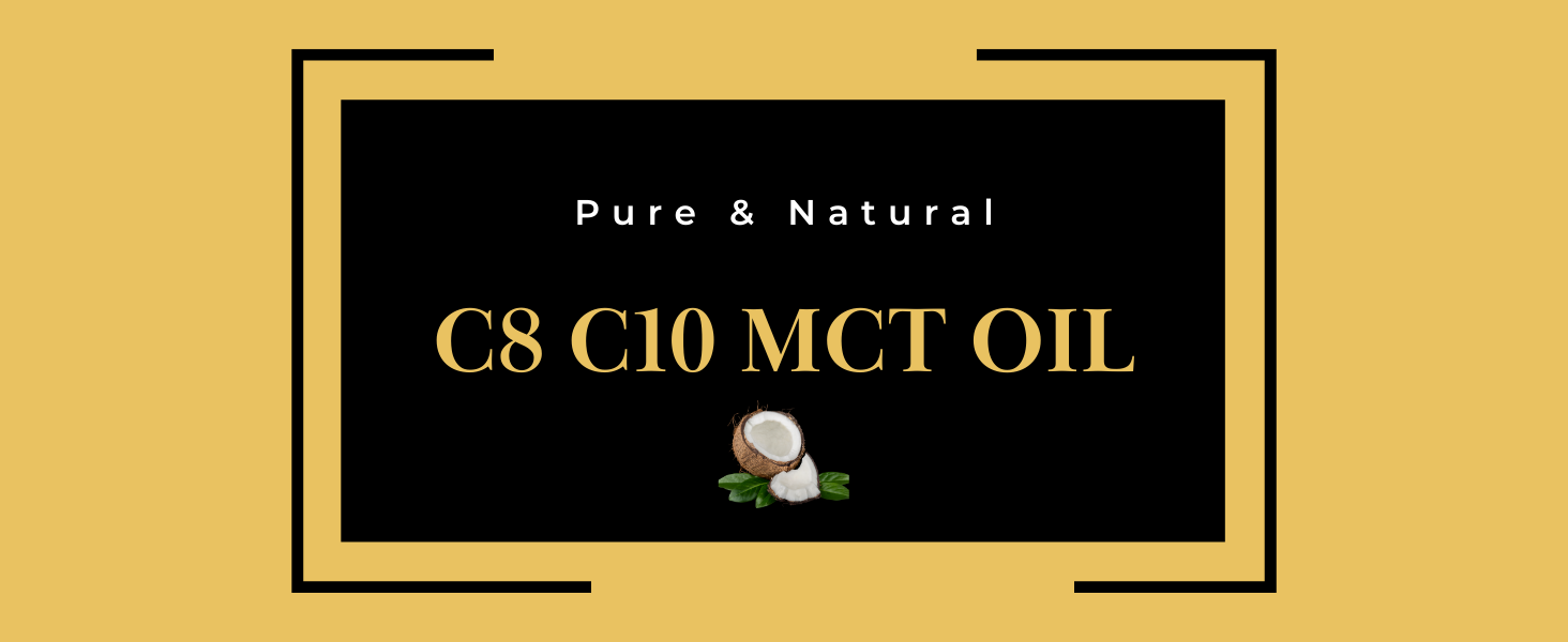 Sharrets C8 C10 MCT Oil 250ml - Pure Medium Chain Triglycerides for Radiant Skin, Lustrous Hair, and Health & Wellness (Dietary & Topical Use).