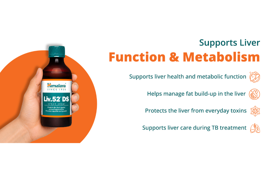 Himalaya Liv 52 Ds Liquid Syrup, Blue, 200 Ml