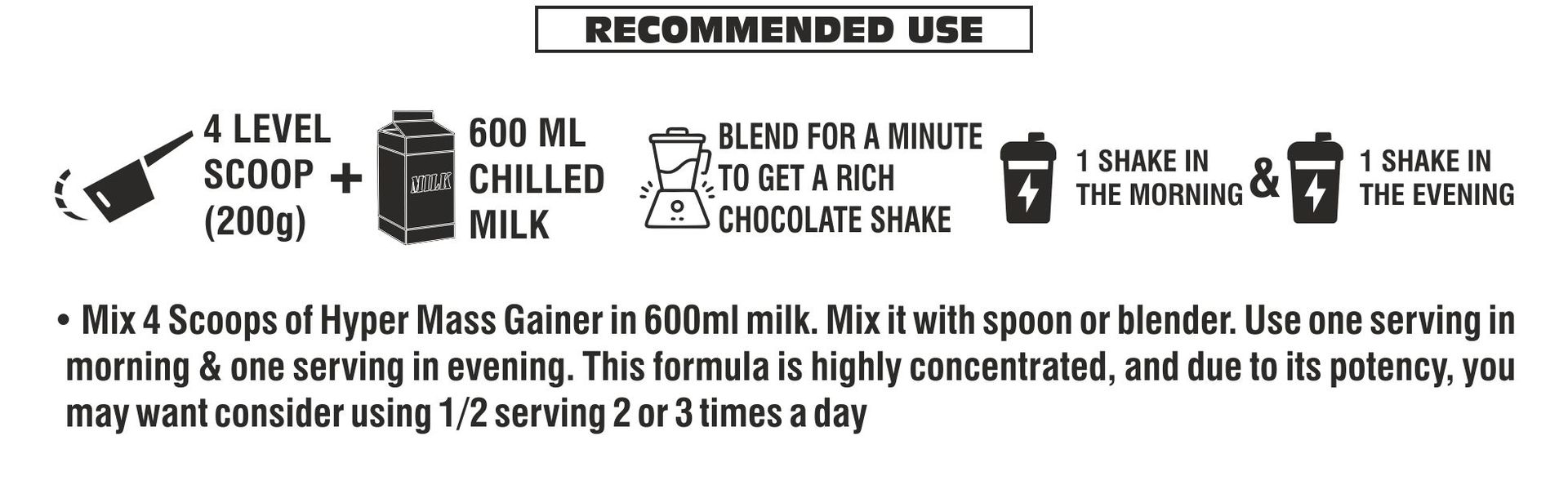 Wild Buck Hyper Mass Gainer, High Protein Muscle Mass Gainer with Creatine + Taurine,1053 Calories & 40g Protein, Gain Strength & Size,for Men & Women [Chocolate Fudge,1 Kg Powder] Free Shaker