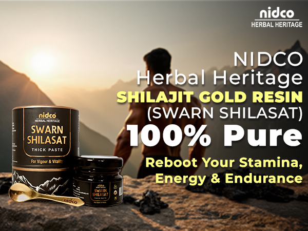 Pure Shilajit Gold Resin (Swarn Shilasat) 25g | With Swarn Bhasma | High Fulvic Acid | Himalayan Ayurvedic Resin for Strength, Vigour & Vitality