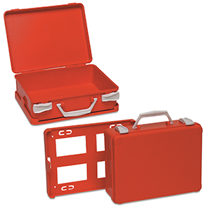 Gisinti First Aid Kit All.2 for Companies Under 3 Workers Group C + PVC Sign, 30 x 20 cm, Orange