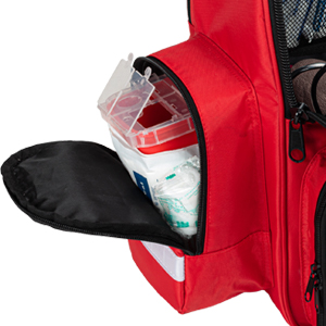 Trunab Empty First Aid Backpack, First Aid Backpack, Medical Guard Bag Professional Health Emergency Bag for Medical Kit, EMT, EMS, Police, Fire Brigade, Security Agents