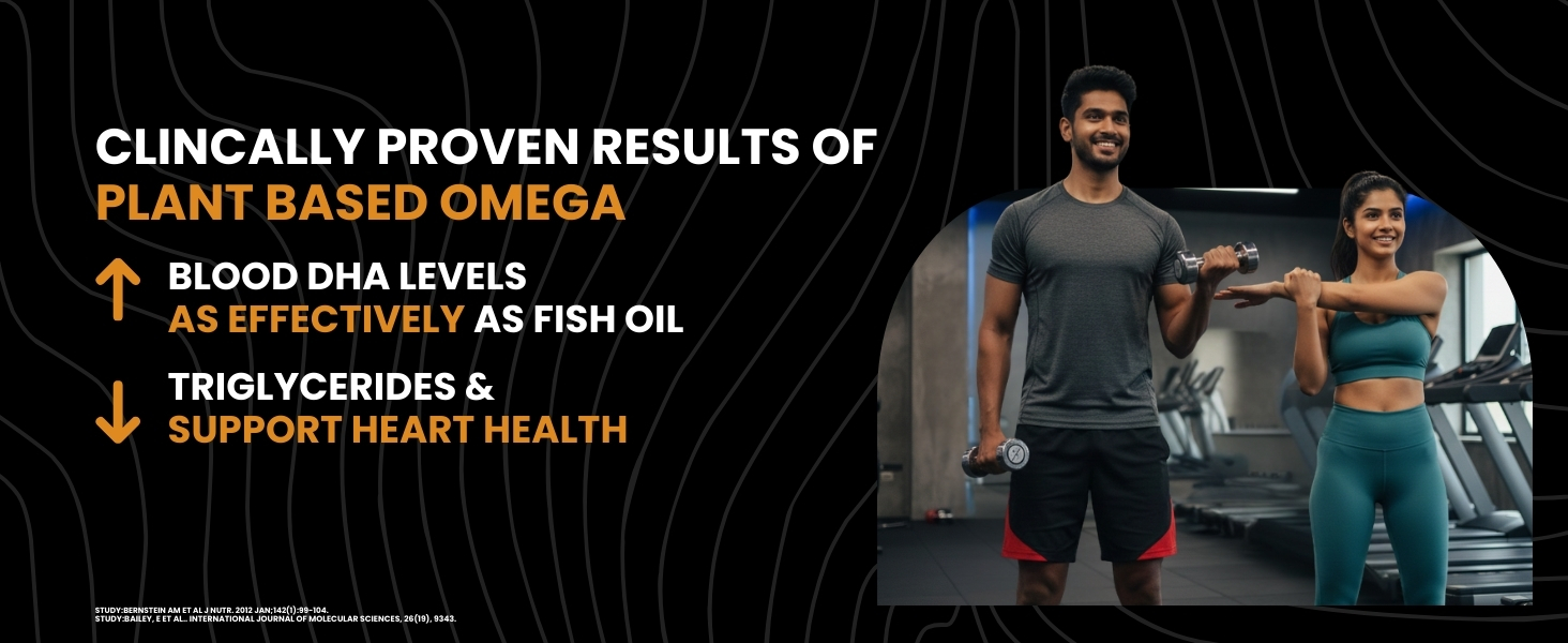 Carbamide Forte Veg Omega 3 2000mg | Plant- Based Algae Oil Omega 3 Supplement with 20% DHA | Supports Heart, Brain & Eye Health - 120 Capsules
