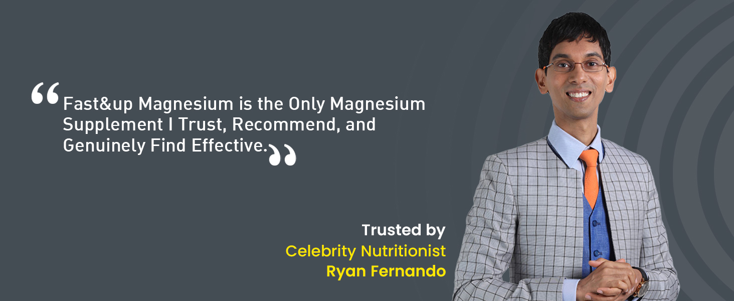 Fast&Up Magnesio - Magnesium and Zinc for Muscle Health and Stress - 20 Effervescent Tablets - Lime and Lemon Flavor