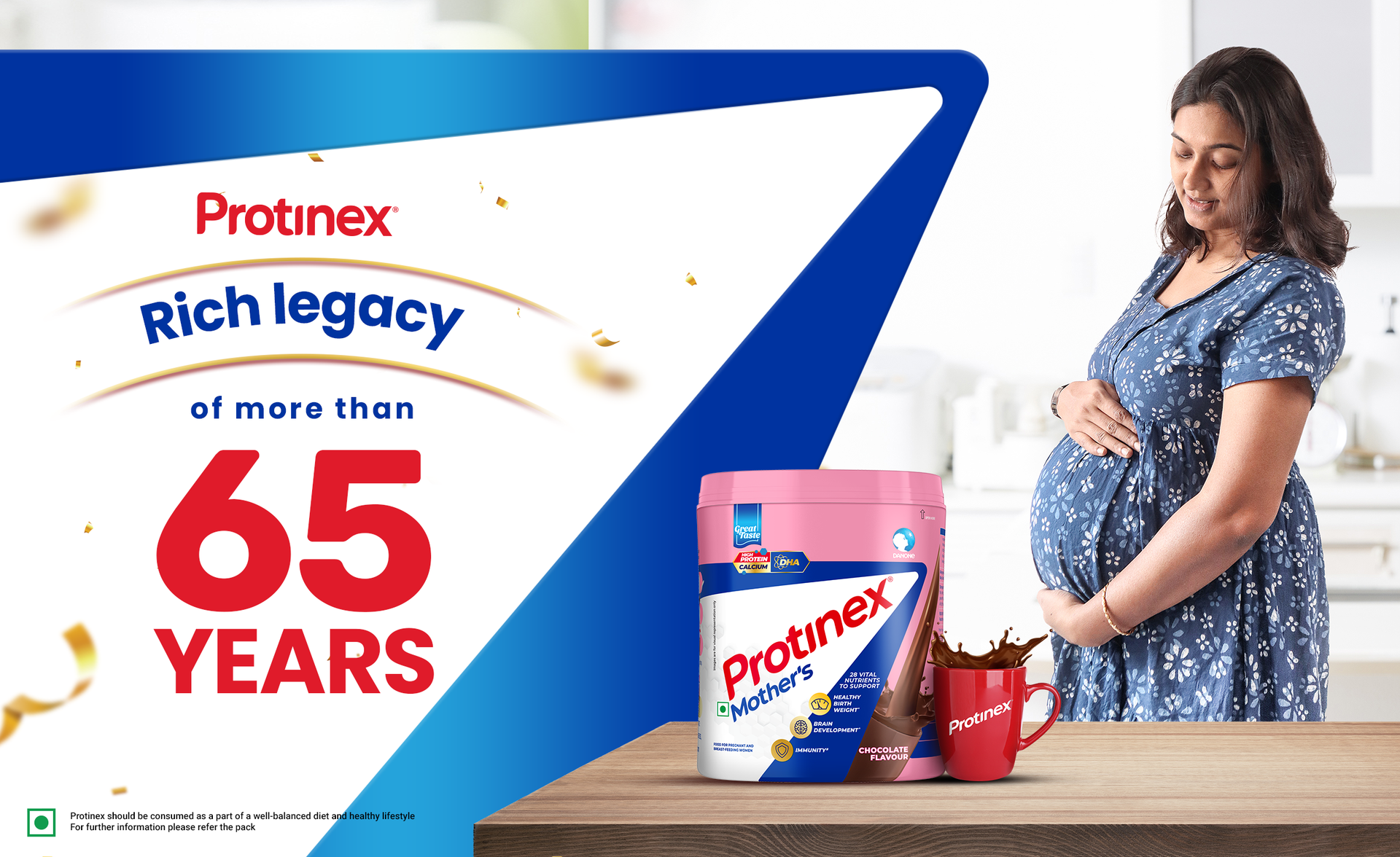 Protinex Mother'S Nutritional Mix - (Chocolate Flavor,400 Gms,Jar) With 28 Vital Nutrients To Support Healthy Birth Weight,Brain Development & Immunity,Soy,16 Servings