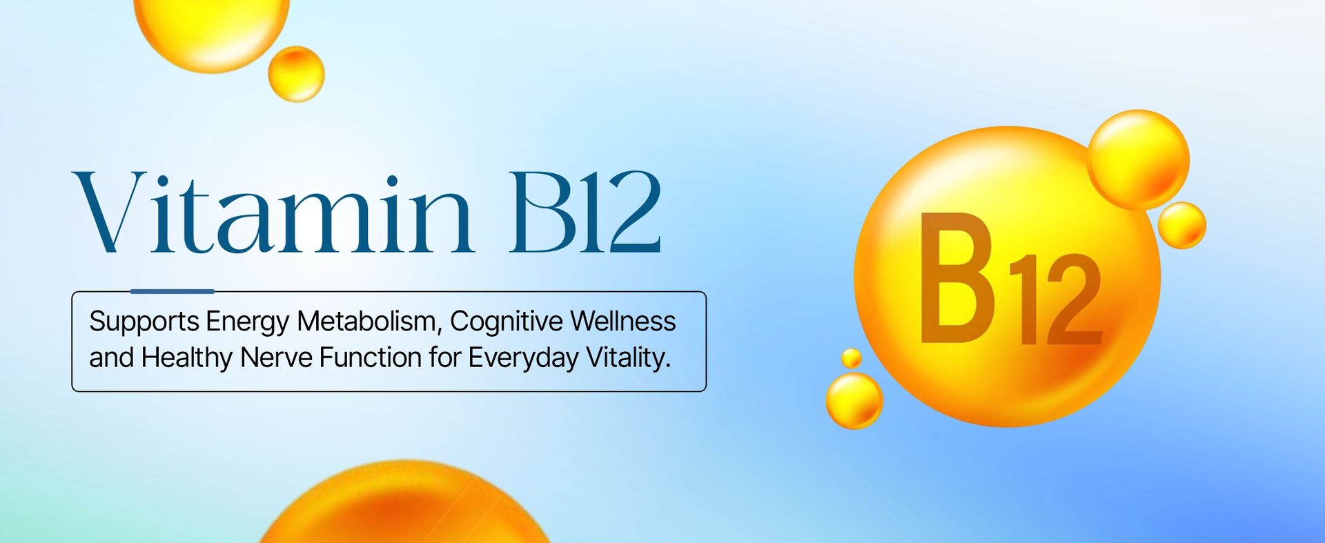 Bliss Welness Vitamin B12 & D3 Tablets | With Essential Vitamins B12 and D3 | Supports Daily Nutritional Intake & Normal Body Functions | For Routine Supplementation | Suitable for Men & Women | 60 Tablets