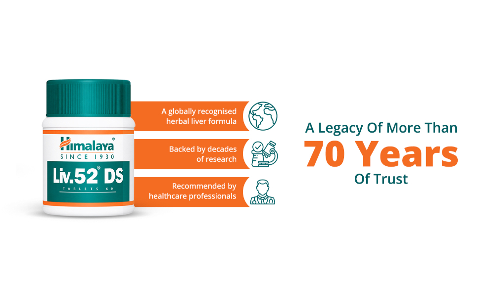 Himalaya Liv.52 DS Tablets 60