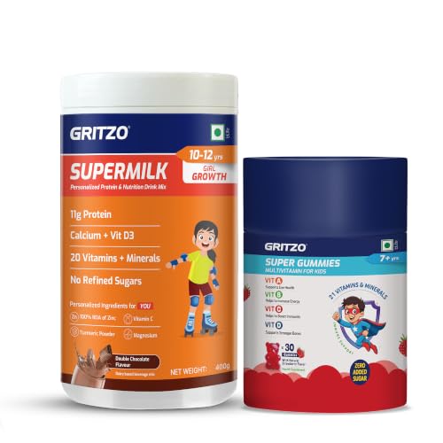 Gritzo Immunity Kit for 10-12 Years Girls