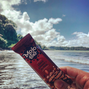 Mojo Bar Energy Bars Choco Almond & Protein | 5g Protein Snack | Made with Whole Grains, Nuts & Fruit | Gluten Free | No Preservatives | Pack of 6 x 32g