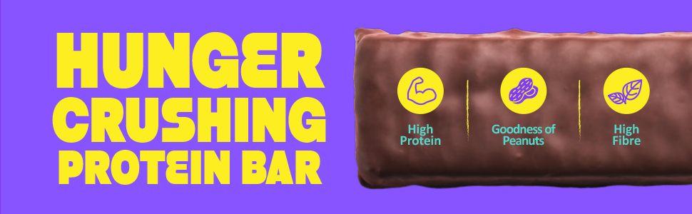 Yogabar Protein Minis, 4g Protein Bar (14 Bars, Choco Peanut Butter) | No Trans Fat | Healthy Snacks for Kids & Adults | Peanut Filled | Rich in Fiber