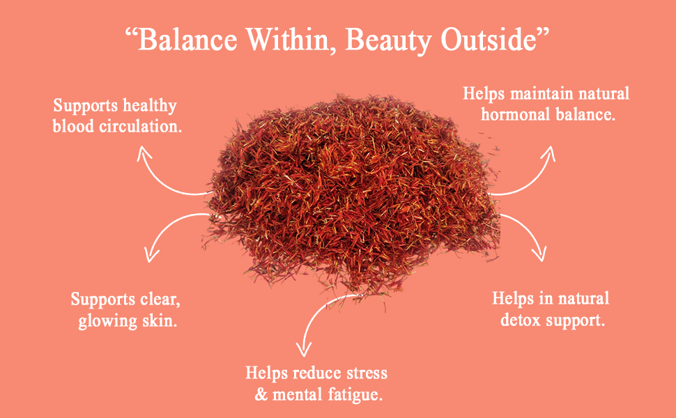 Kusum Petals Powder | Ayurvedic Herbal Supplement | Supports Skin Brightness, Hair Nourishment & Natural Cooling|100g