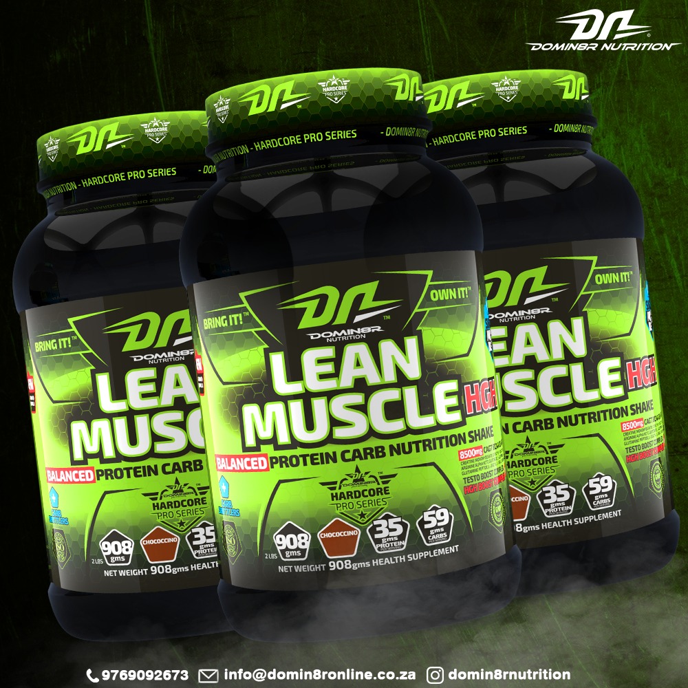 Domin8r DOMIN8R Lean Muscle HGH - 10 Lbs (Smooth Chocolate)