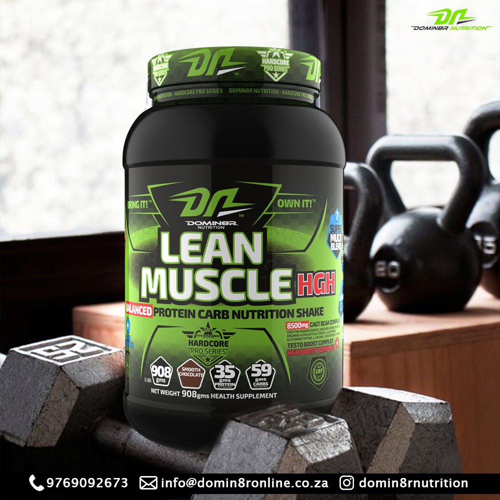 Domin8r DOMIN8R Lean Muscle HGH - 10 Lbs (Smooth Chocolate)