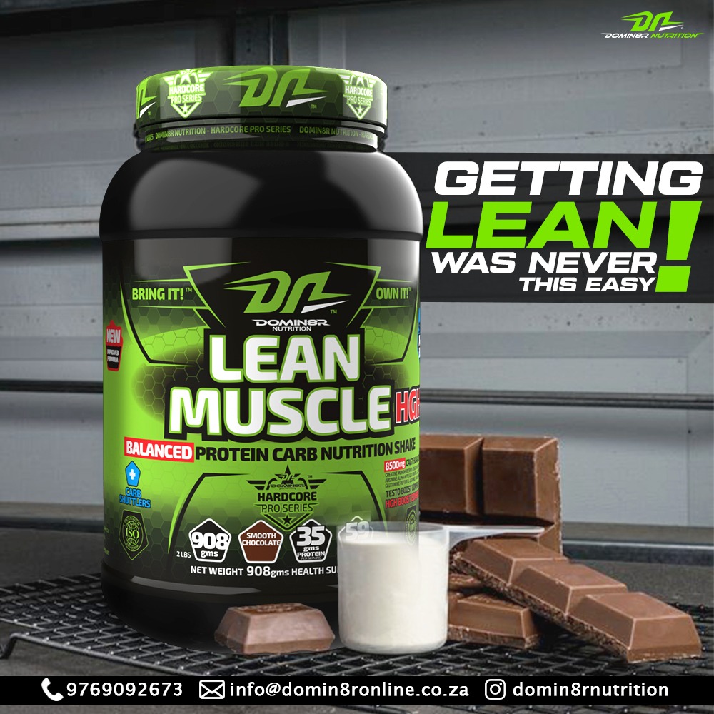 Domin8r DOMIN8R Lean Muscle HGH - 10 Lbs (Smooth Chocolate)
