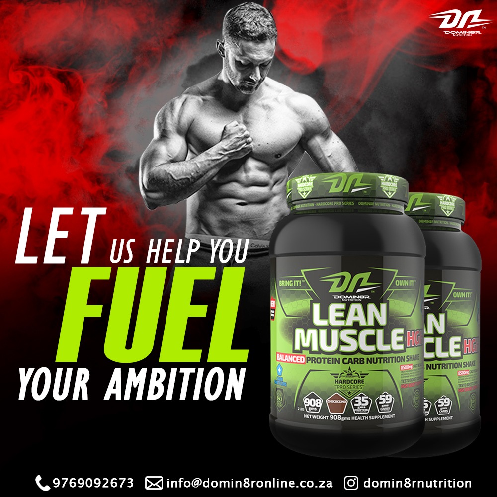 Domin8r DOMIN8R Lean Muscle HGH - 10 Lbs (Smooth Chocolate)