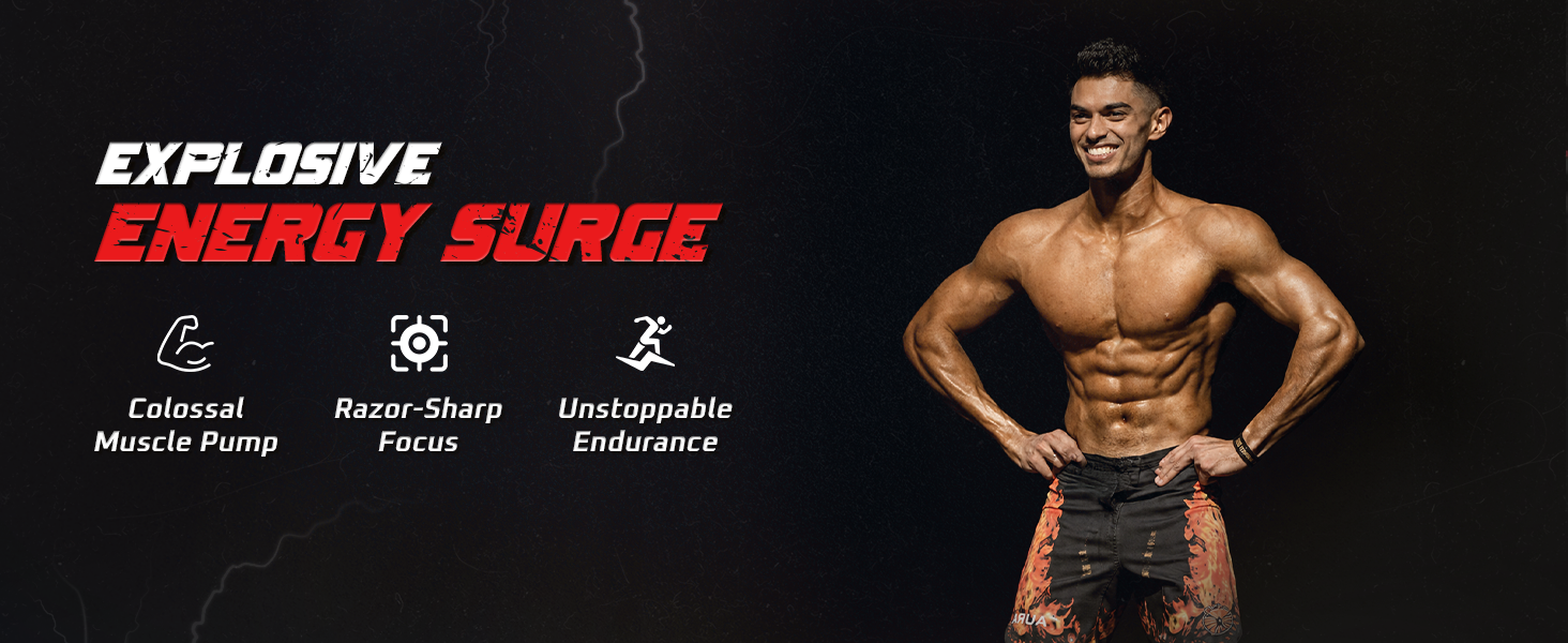 MuscleBlaze Pre Workout WrathX Powder, Cola Frost, 270g | 15 Servings