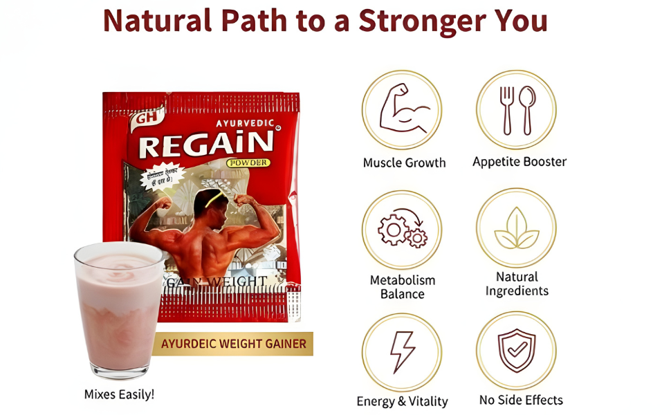Regain ayurvedic powder (25 sachets)