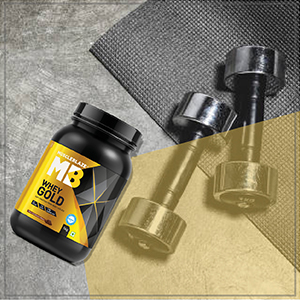 MuscleBlaze 100% Whey Gold Protein Powder Isolate, 1kg (2.2lbs)
