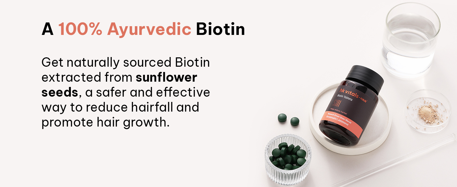 hk vitals Biotin, 2 x 90 Tablets