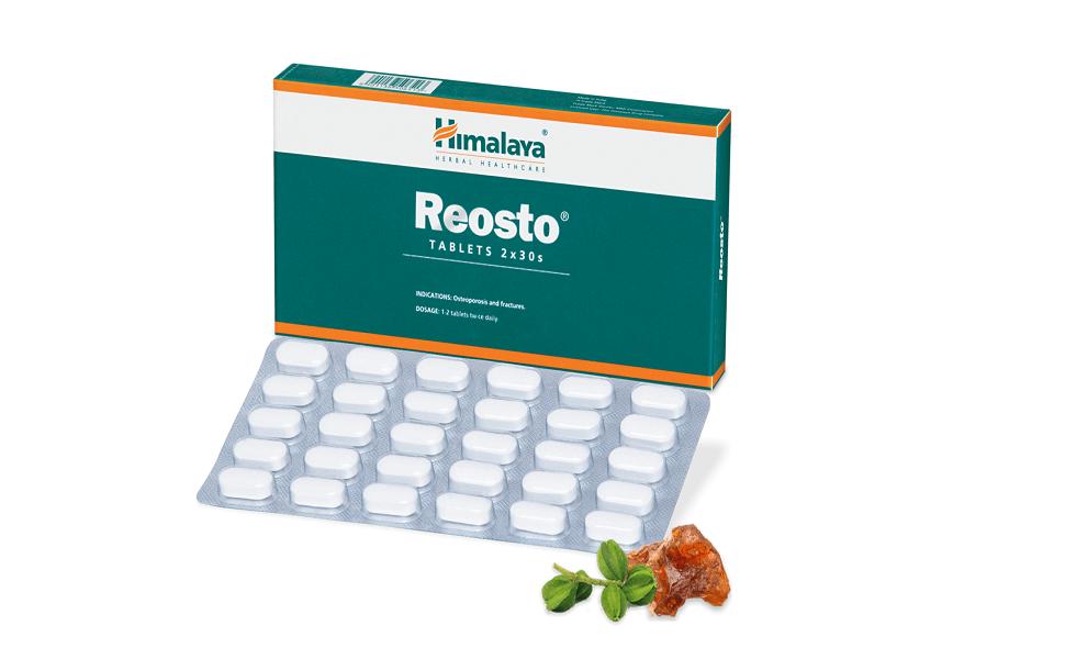 Himalaya Reosto Tablets, Green, 30 Count, Pack of 2