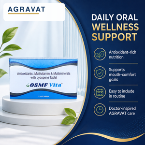 Lycopene with Antioxidants, Multivitamin, Multiminerals | for Oral Submucous Fibrosis, Joint Pain, Stiffness, Swelling and Daily Nutrition/30 Tablets