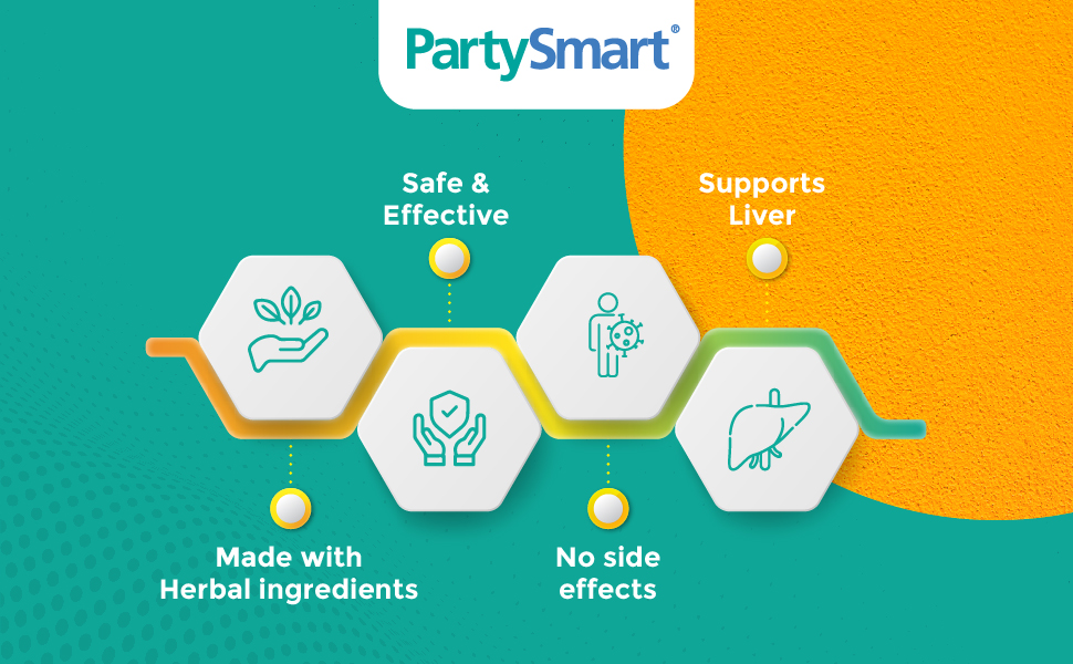Himalaya Party Smart Capsules - 25 Capsules, White