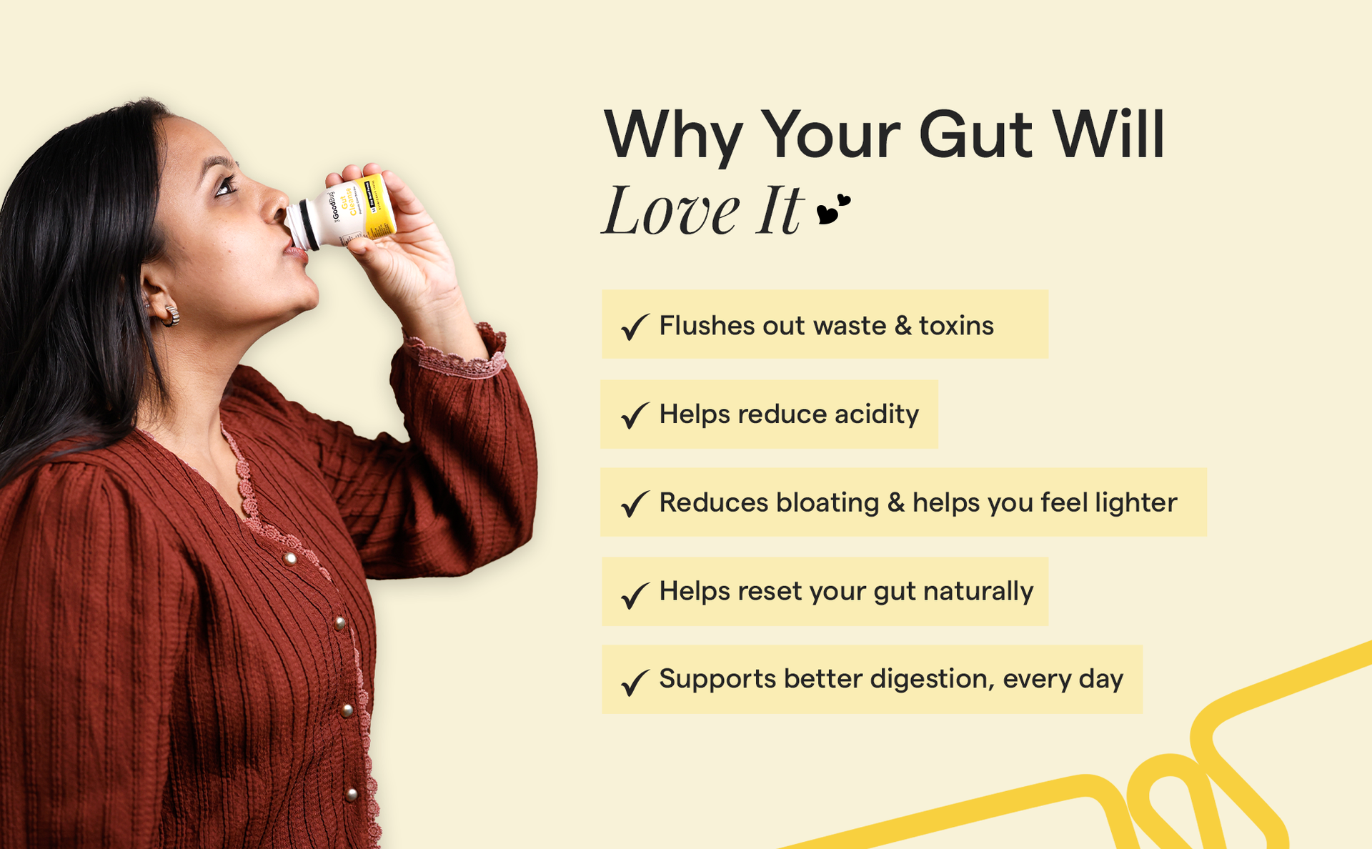 The Good Bug Gut Cleanse - 28 Prebiotic Colon Detox Shots | Improves Probiotic Activity, Gut Health & Digestion | Tackles Bloating, Gas & Constipation