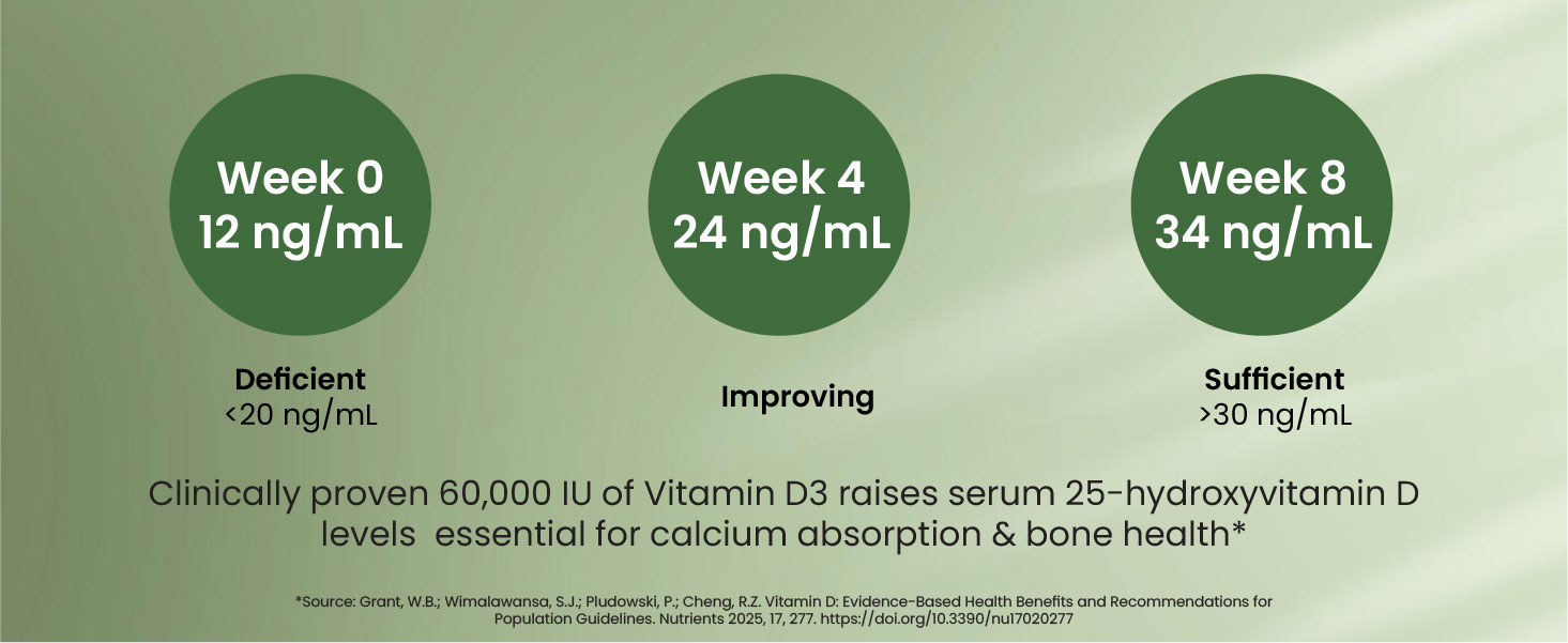 Vlado's Himalayan Organics Vitamin D3 60000 IU Tablets | Cholecalciferol I Vitamin D3 60k Supplement | Vitamin D 60000 iu Tablets | Cholecalciferol Supplement 60000iu for men & women | Orange Flavour - 40 Tablets