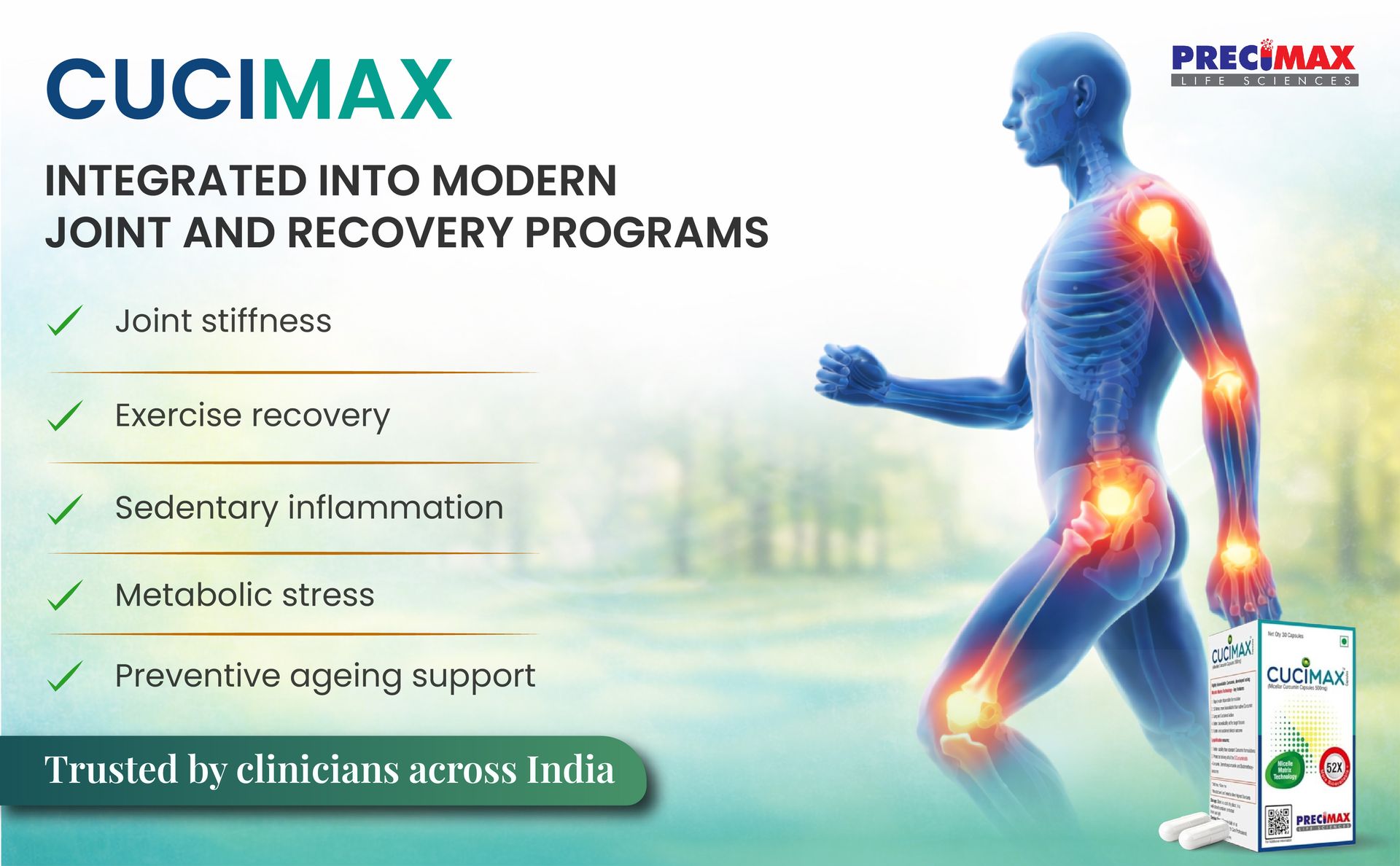 CUCIMAX Micellar Curcumin capsules 500 mg