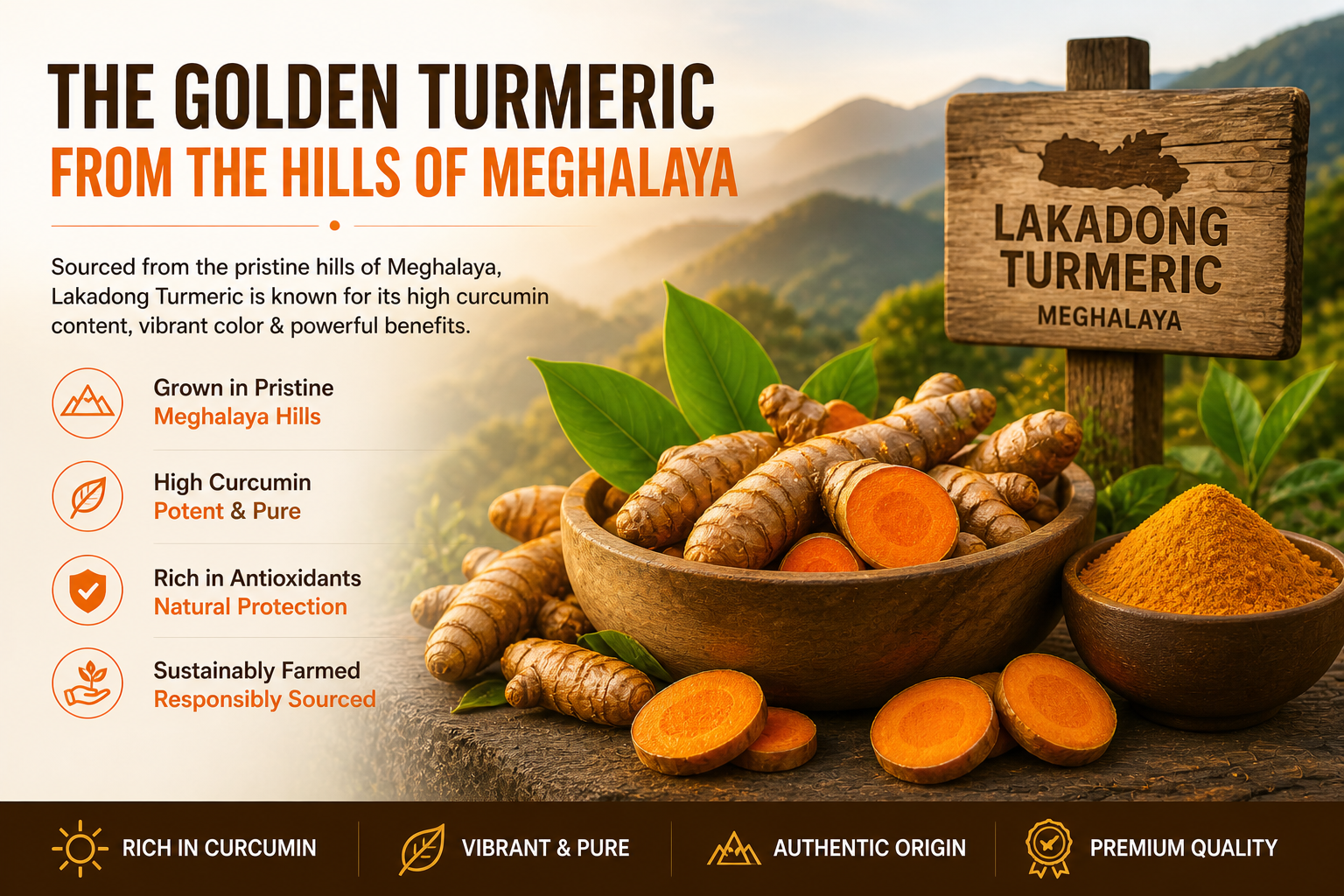 L'Omaya LakaGold | Curcumin Capsules with Piperine | US Patented | Lakadong Turmeric | High-Absorption for Joint, Liver & Immune Support | 45 Veg Capsules